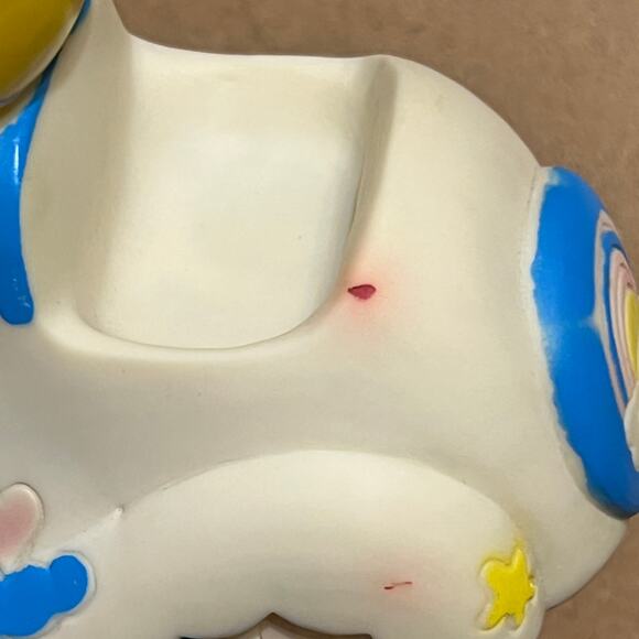 1 American Greetings AGC FADED Tenderheart 80s Care Bear Rubber car Toy Vtg READ - Picture 6 of 16